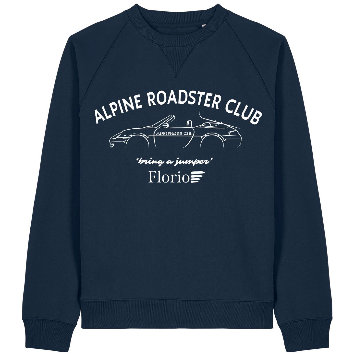Florio Alpine Roadster Club Navy Sweatshirt