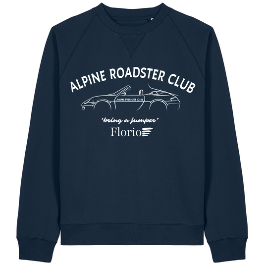 Florio Alpine Roadster Club Navy Sweatshirt